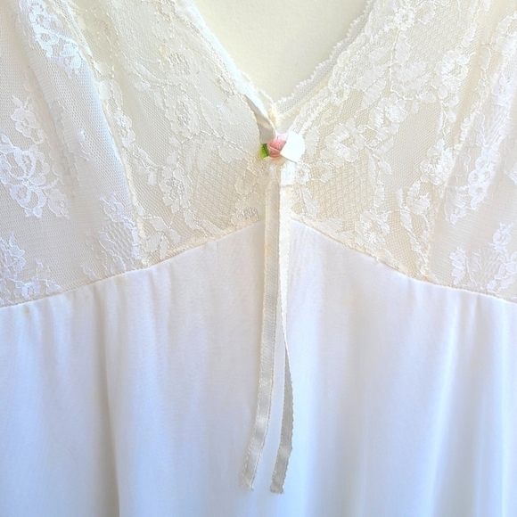Tosca Vintage Lingerie California Chiffon Peignoir Nightgown - Picture 4 of 11
